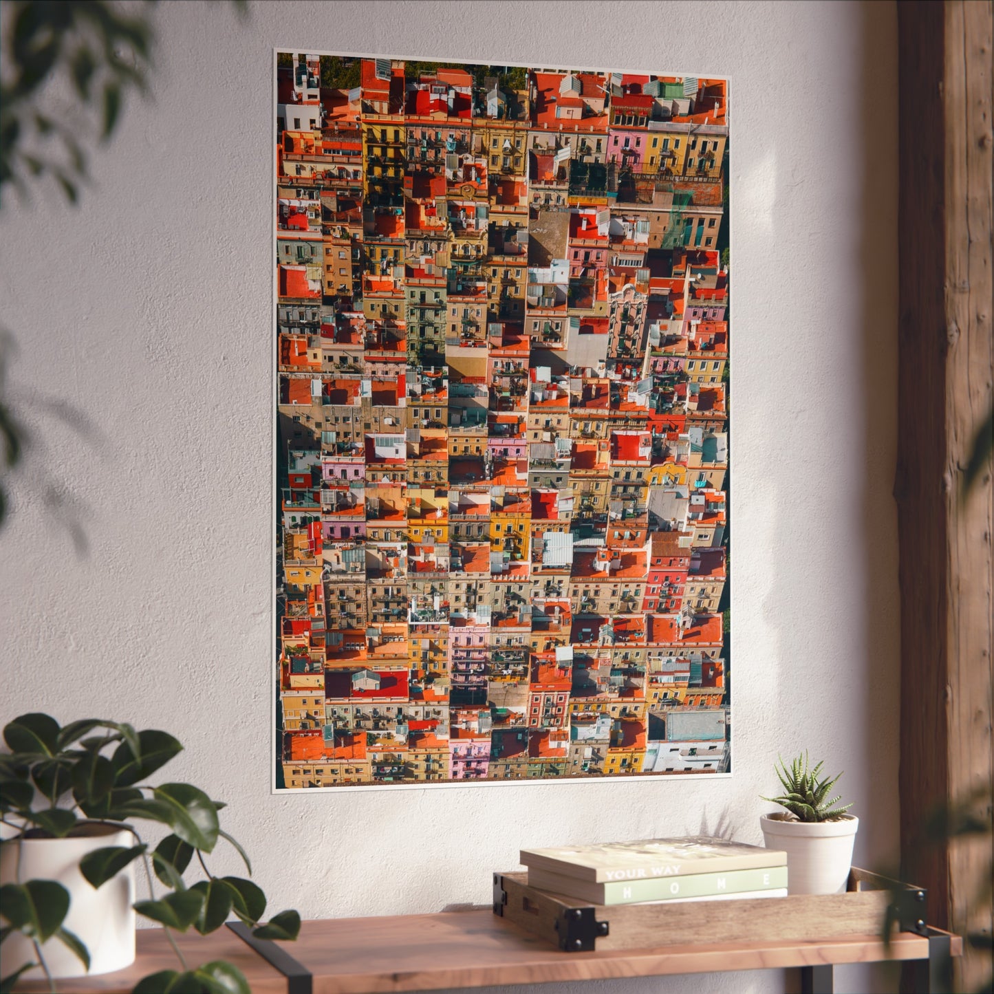Barceloneta from Above - Fine Art Poster