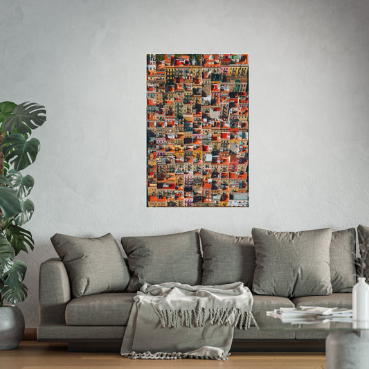 Barceloneta from Above - Fine Art Poster