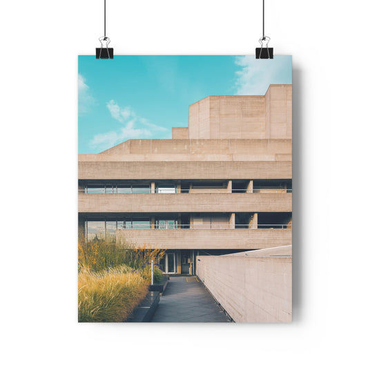 Rooftop entrance to the Royal National Theatre