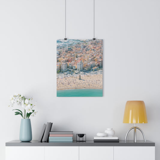 Barceloneta from Above