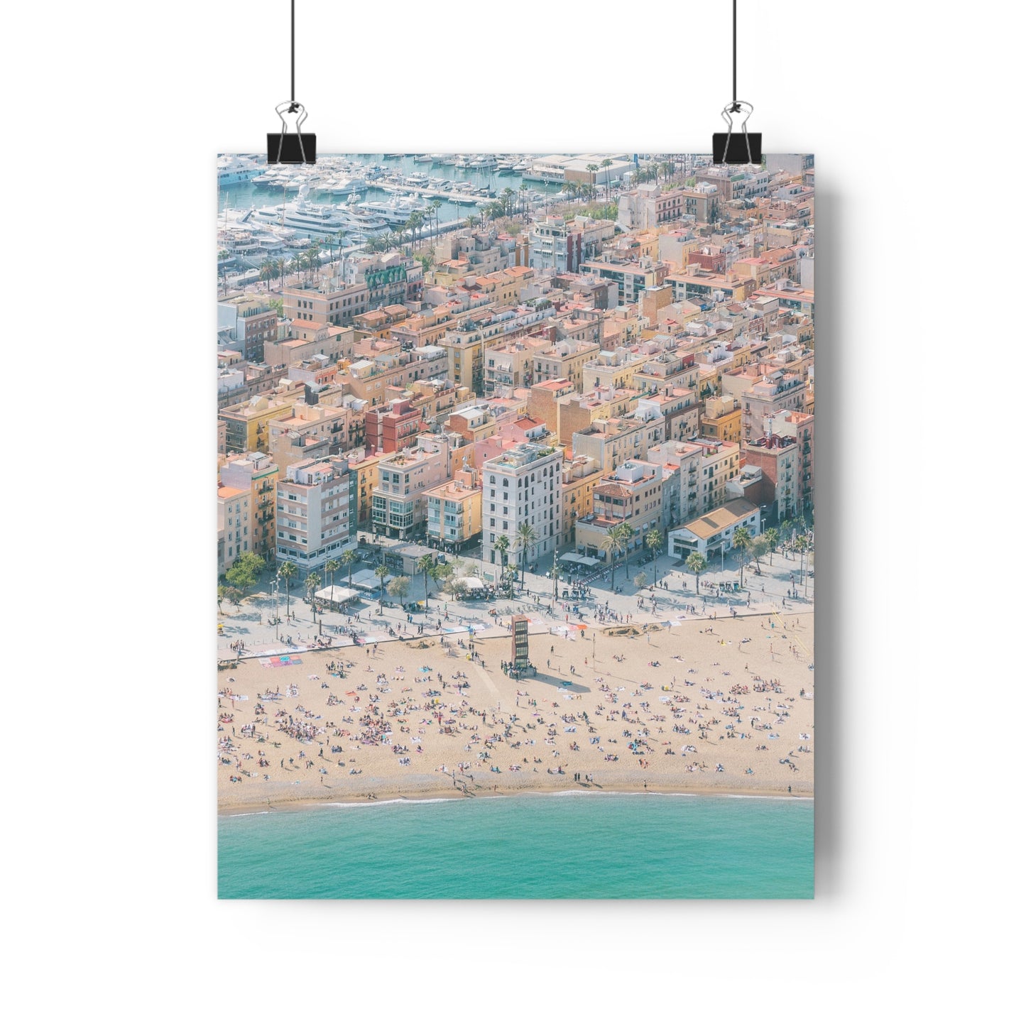 Barceloneta from Above