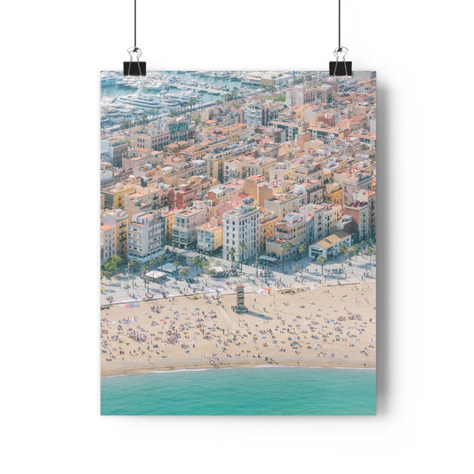 Barceloneta from Above